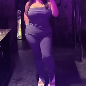 Fashion Nova Gray Chic Ensemble
